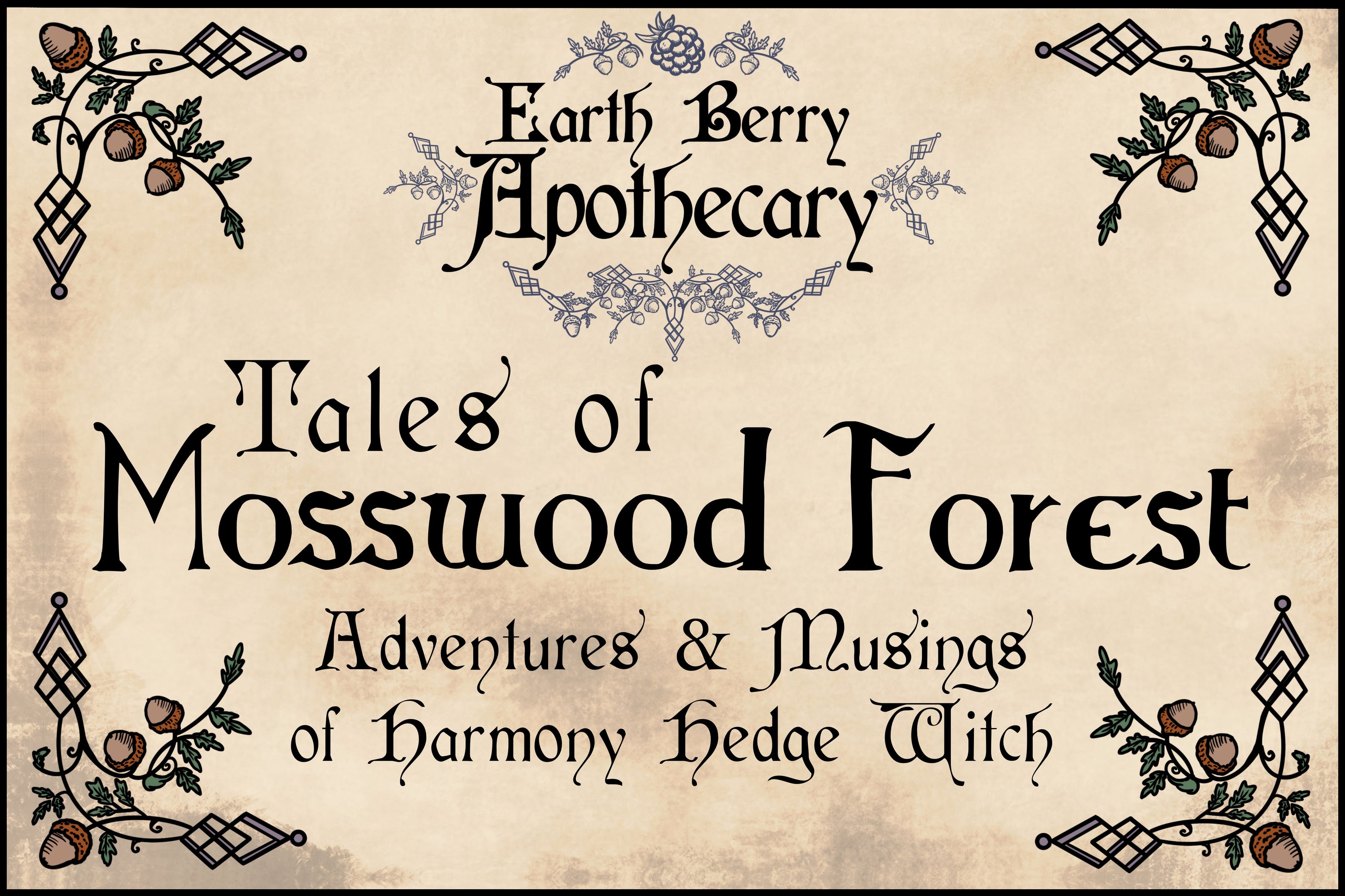 Tales of mosswood forest by earth berry apothecary nature fantasy blog stories