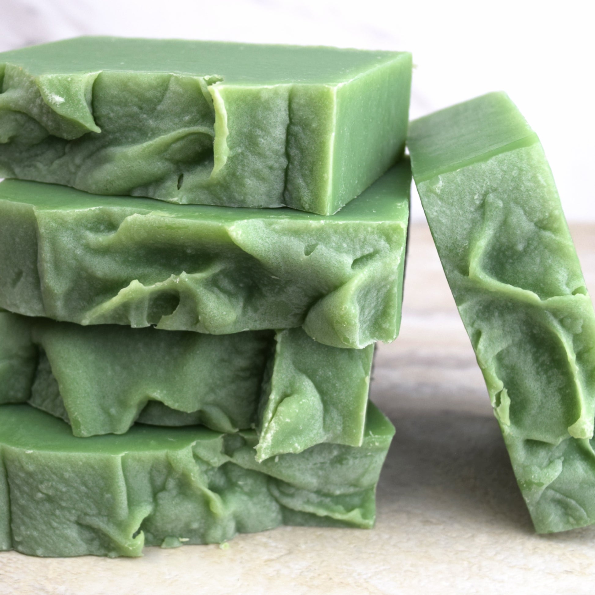 Beautiful green Forest spirit scented bar soap