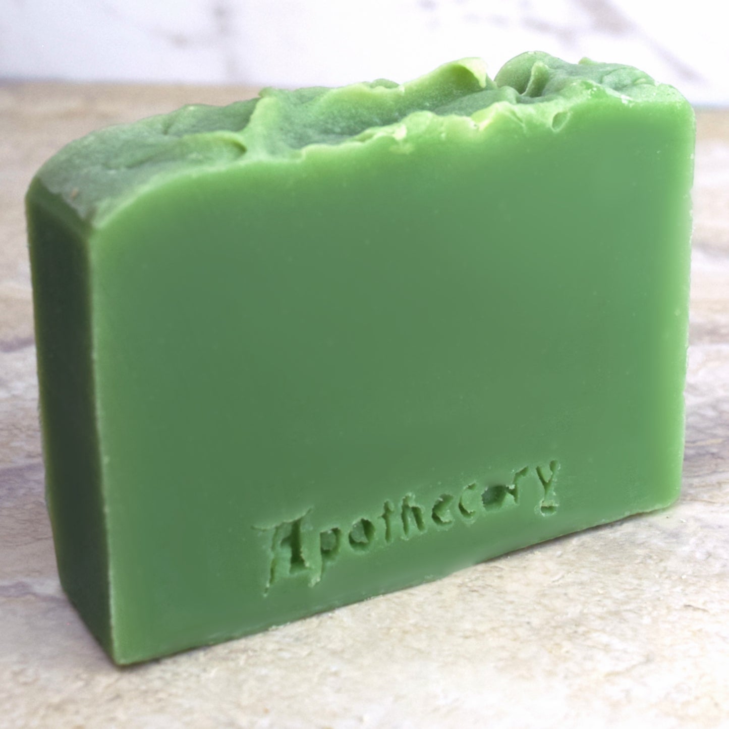 Beautiful green Forest spirit scented soap