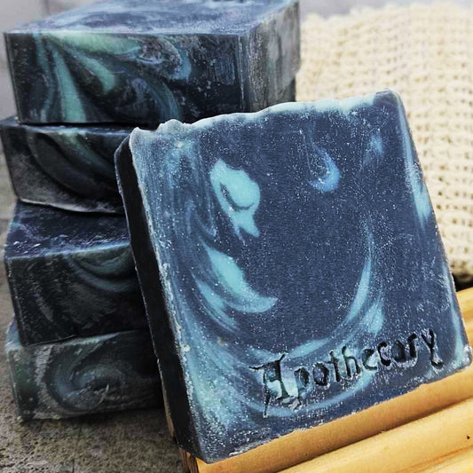 Eucalyptus, Lemon, & Lavender Charcoal Soap ✦ Fairy Door