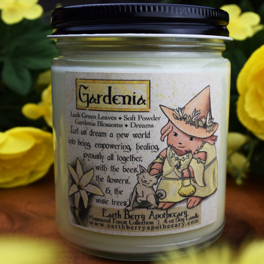 Gardenia Spring Floral Soy Candle